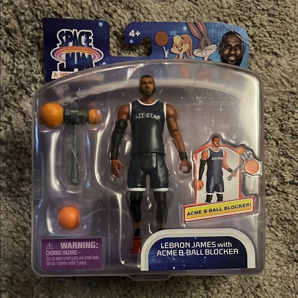 Space Jam LeBron James Action Figure